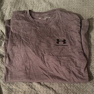 Under Armour Men's Dark Gray Short Sleeve Tee